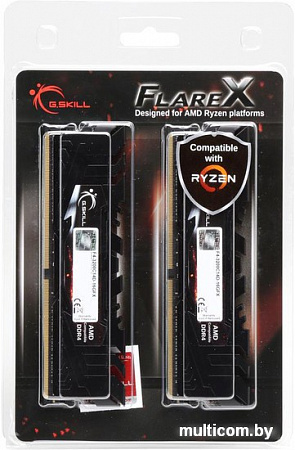 Оперативная память G.Skill Flare X 2x8GB DDR4 PC4-25600 F4-3200C14D-16GFX