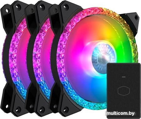 Вентилятор для корпуса Cooler Master MasterFan MF120 Prismatic 3in1 MFY-B2DN-203PA-R1