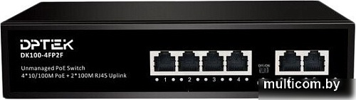 Неуправляемый коммутатор DPTEK DK100-4FP2F