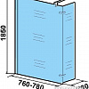 Душевая стенка WeltWasser WW400 80G+30G