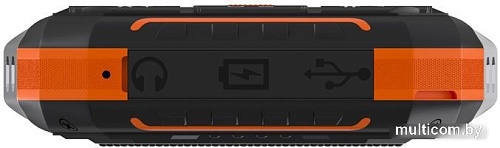 Кнопочный телефон Maxvi T101 (оранжевый)