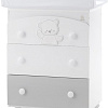 Детский комод Italbaby Jolie 070.7028-0530 (белый/серый)
