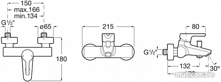 Смеситель Roca Malva 5A023BC0M
