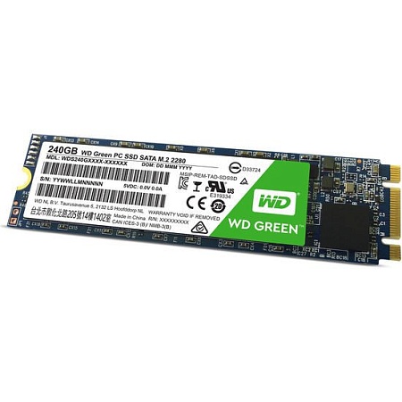 SSD WD Green M.2 2280 240GB [WDS240G1G0B]