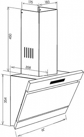 Кухонная вытяжка Korting KHC 67074 GNX