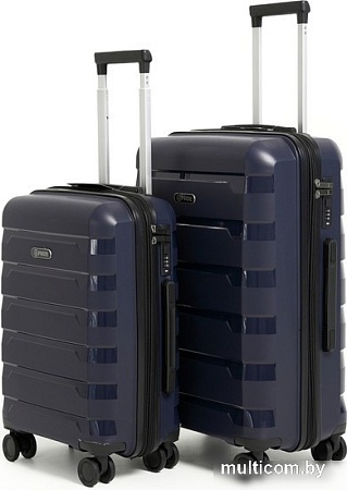 Чемодан-спиннер Pride PP-9602 (S, синий)