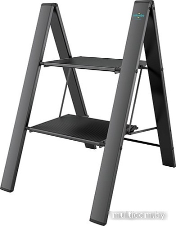 Лестница-стремянка Colombo Leonardo 2 G300A02W (2 ступени, черный)