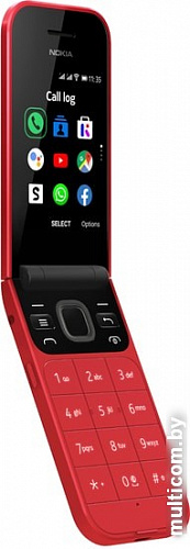 Мобильный телефон Nokia 2720 Flip (красный)