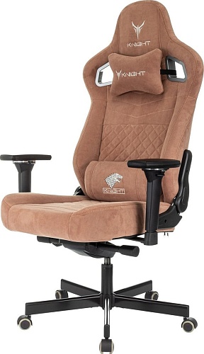 Игровое (геймерское) кресло Knight Hunter (светло-коричневый Alfa 731)