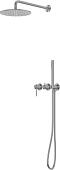 Душевая система Abber Wasser Kreis 316 AF8118BGG (оружейная сталь брашированная)