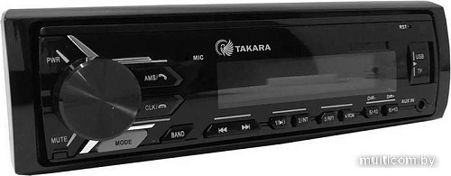 USB-магнитола Takara TFP-370BT Red