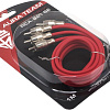 Кабель Aura RCA - RCA RCA-B21 SE (1 м, красный)