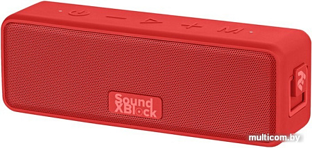 Беспроводная колонка 2E SoundXBlock (красный)