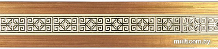 Карниз для штор Legrand Амулет с поворотами (4 м, золото)