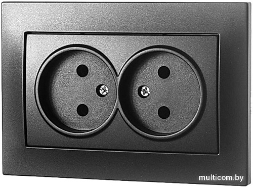 Розетка Elbi Vega 510-011130-908 (графит)