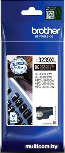 Картридж Brother LC3239XLBK