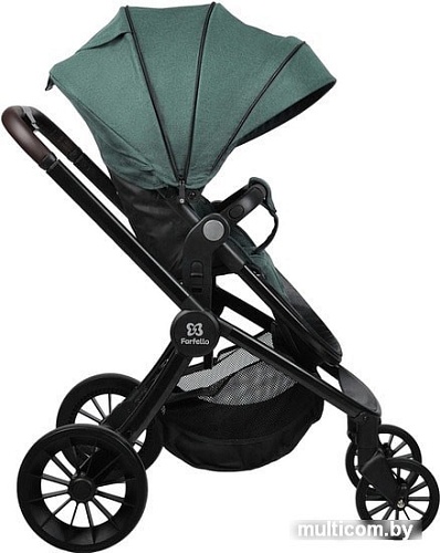 Универсальная коляска Farfello Baby shell BBS-13 (2 в 1, изумрудный)