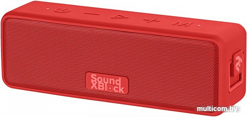 Беспроводная колонка 2E SoundXBlock (красный)