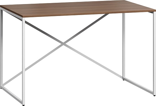 Стол LoftyHome Мальборк Кросс 1628012 (шимо темный/белый)