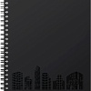 Общая тетрадь Erich Krause Megapolis черный 80 л клетка 50656