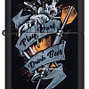 Зажигалка Zippo Darts Black Matte 48679