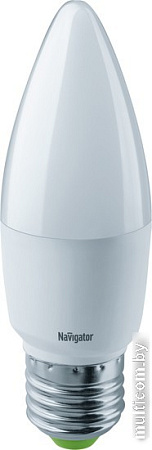 Светодиодная лампочка Navigator NLLB-C37-7-230-4K-E27-FR