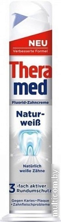 Зубная паста Theramed Natur Weiss Pompka 100 мл