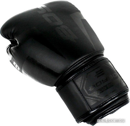 Перчатки для единоборств BoyBo Black Edition Flex 6 OZ (черный)
