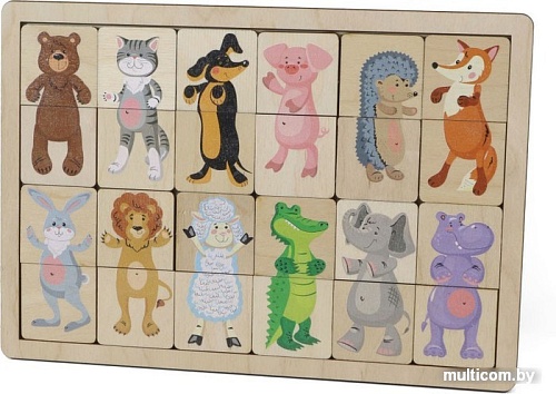 Мозаика/пазл Десятое королевство Зоопарк 00747