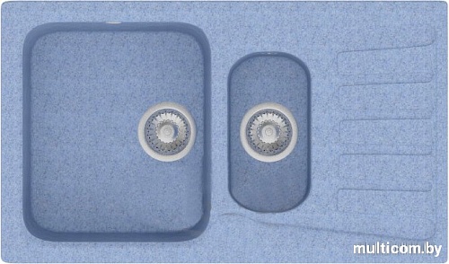 Кухонная мойка Polygran F-18 (песочный)