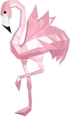 PaperCraft PAPERRAZ Фламинго Инга