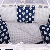 Постельное белье Amarobaby Baby Boom КПБ-3-Белые-медведи (синий)