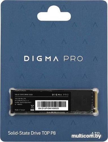 SSD Digma Pro Top P8 4TB DGPST4004TP8T7