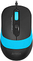 Мышь A4Tech Fstyler FM10S (голубой/черный)