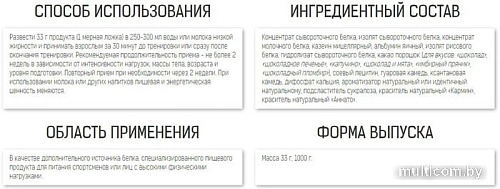 Протеин Binasport Excellent Matrix-7 Protein (1000г, имбирный пряник)