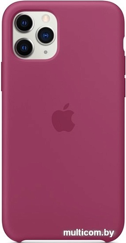 Чехол Apple Silicone Case для iPhone 11 Pro (сочный гранат)