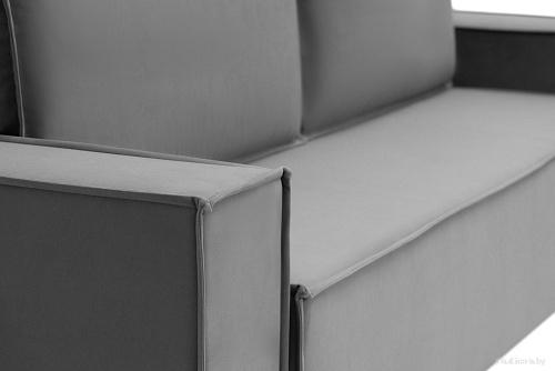 Диван Krones Цезарь 4 Lux (велюр темно-серый)