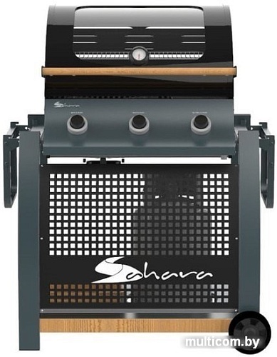 Газовый гриль для дачи Sahara 3 Burner Oak