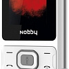 Мобильный телефон Nobby 110 (белый/серый)