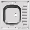 Кухонная мойка Ukinox STD600.600-4C 0R (с сифоном)