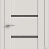 Межкомнатная дверь ProfilDoors 2.09U 70x200 (дарквайт/стекло графит)