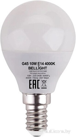 Светодиодная лампочка Bellight G45 10W 4000K E14