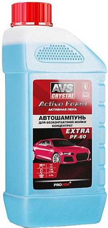 AVS Автошампунь для б/к мойки Active Foam 1 л PF-60