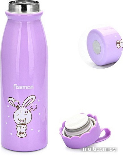 Фляга-термос Fissman 9644 450 мл (сиреневый)
