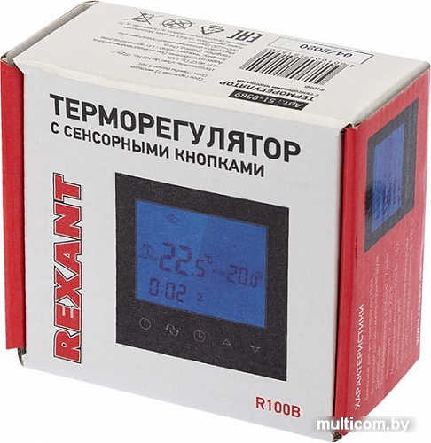 Терморегулятор Rexant R100B 51-0589 (черный)