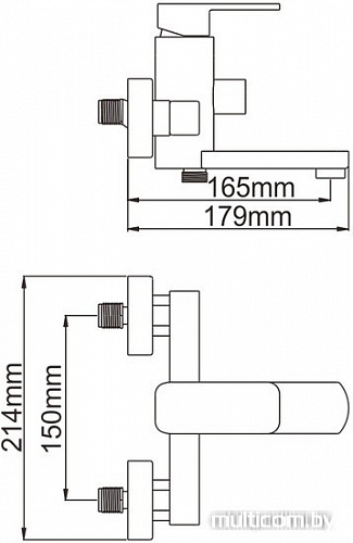 Смеситель Ledeme L73233