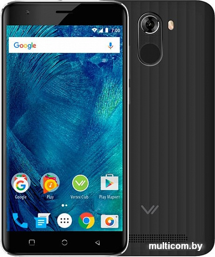 Смартфон Vertex Impress Frost (черный)