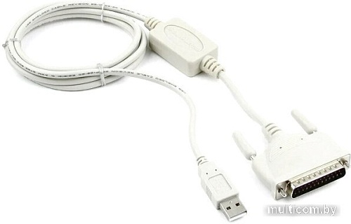 Адаптер Gembird UAS112 USB Type-A - COM (1.8 м, белый)