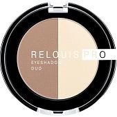 Тени для век Relouis Pro EyeShadow Duo (тон 102)
