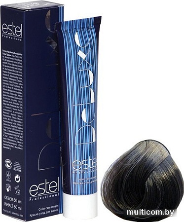 Estel Professional De Luxe 6/1 темно-русый пепельный